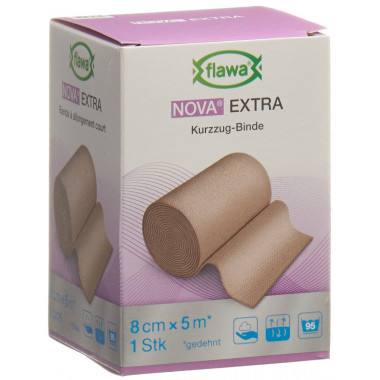 Flawa Nova Benda extra corta 8cmx5m color pelle