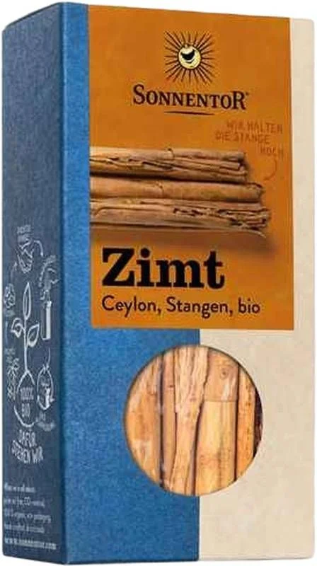 SONNENTOR Bastoncino di cannella Ceylon BIO 6 pezzi