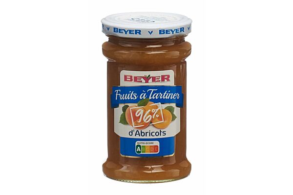 BEYER crema spalmabile all'albicocca vasetto 240g