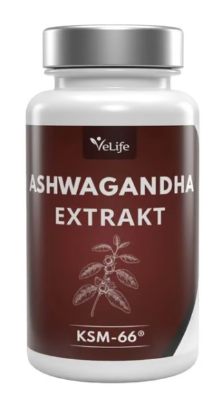 VELIFE Estratto di Ashwagandha KSM-66 Tabl Ds 120 pezzi