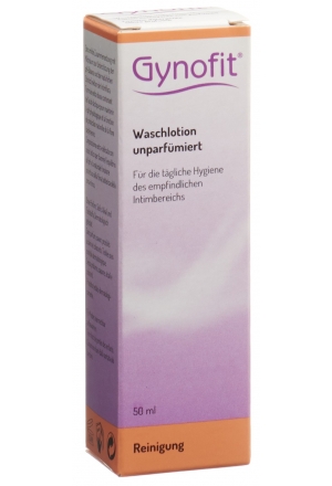 Gynofit lozione lavante non profumata confezione da viaggio da 50 ml