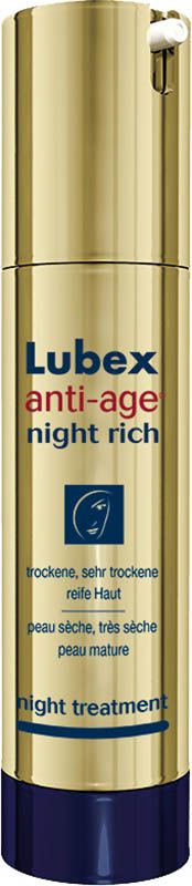 Lubex Crema ricca notte anti-età 50ml
