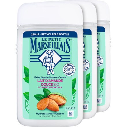 LE PETIT MARSEILLAIS Gel doccia alle mandorle dolci 250ml