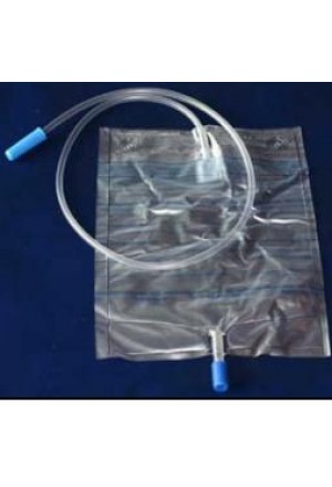 Gribi sacchetto per urina 2,0 l 90 cm con zip