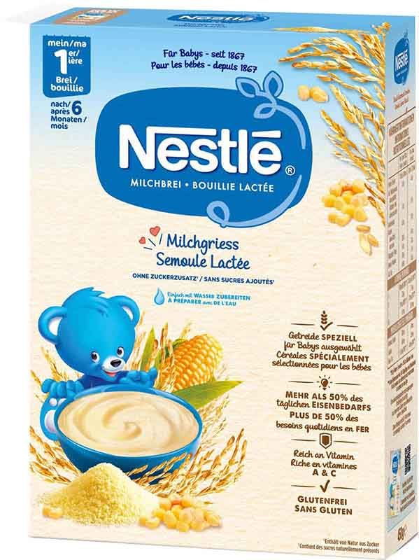 Semolino di latte Nestlé 6 mesi 450g