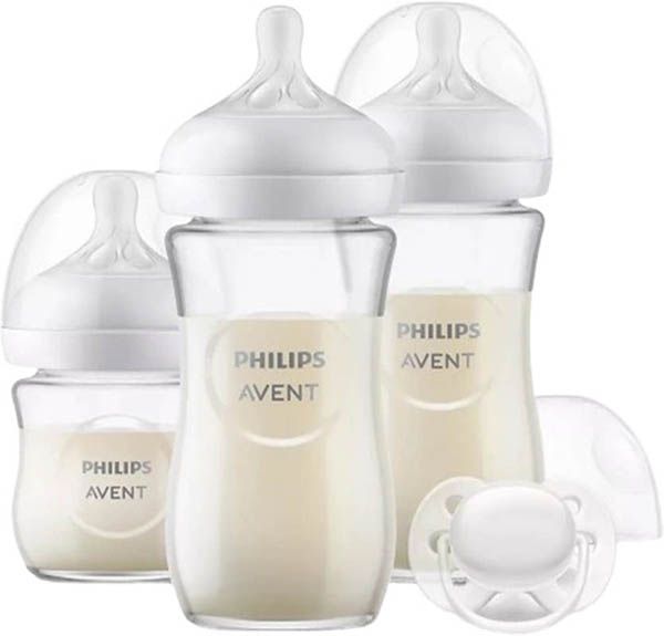 Philips AVENT Natural Resp Fl starter set cl glass