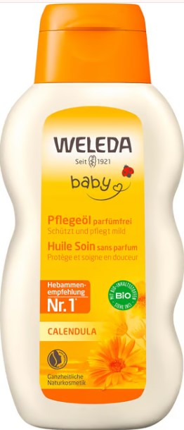 WELEDA BABY CALENDULA Pflegeöl parfümf Fl 200ml