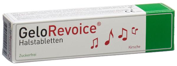 GeloRevoice Halstabletten Kirsche 20 Stück