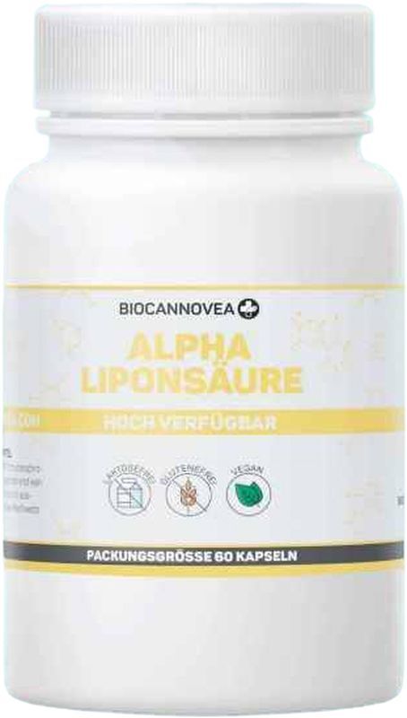 BIOCANNOVEA Acido alfa lipoico in capsule 212 mg 60 Capsule
