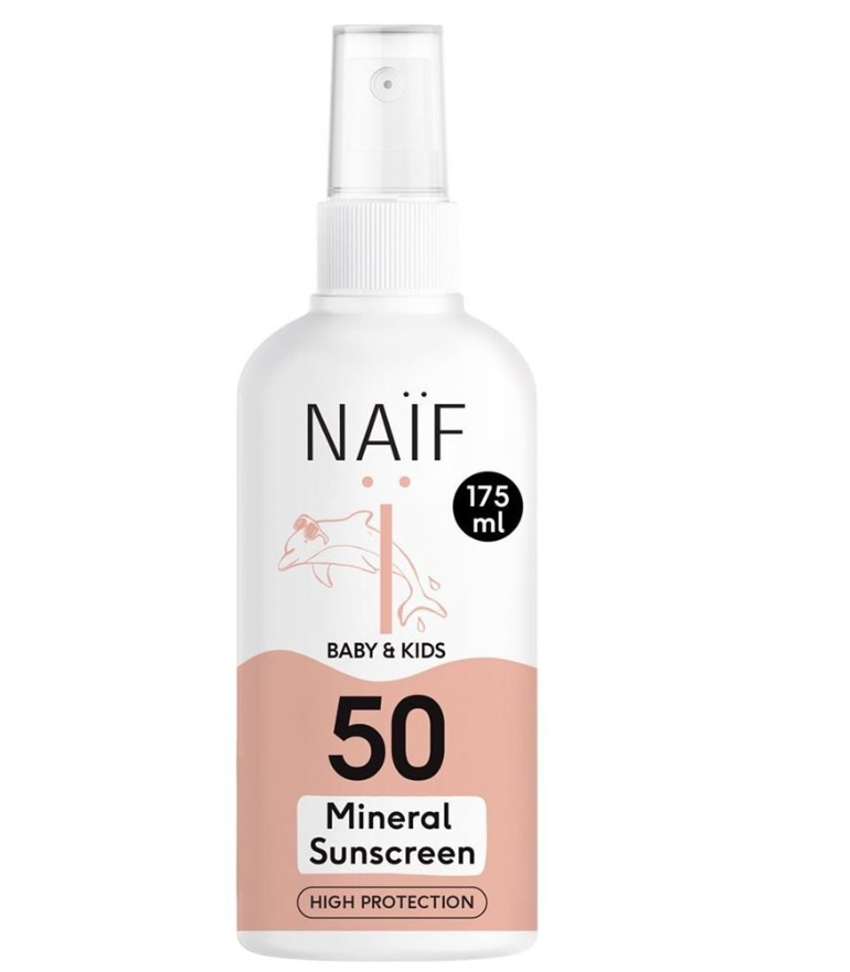 NAIF Baby&Kids Spray solare minerale SPF50 175ml