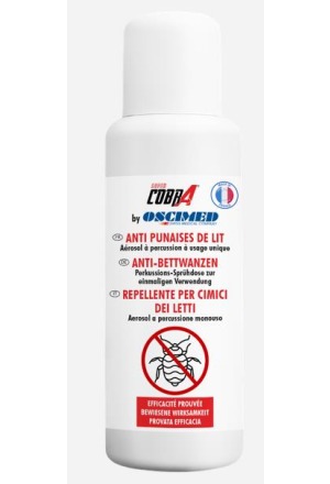 SUPER COBRA spray anti-cimici da letto 125ml