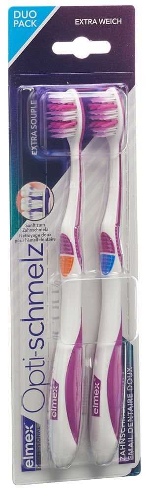 spazzolino elmex PROFESSIONAL Opti-enamel Duo 2 pezzi
