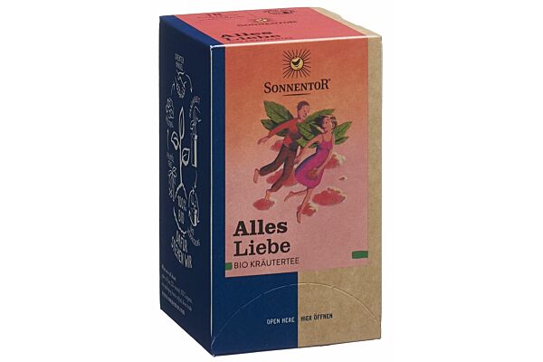 Sonnentor Alles Liebe Tisana Btl 18 pezzi