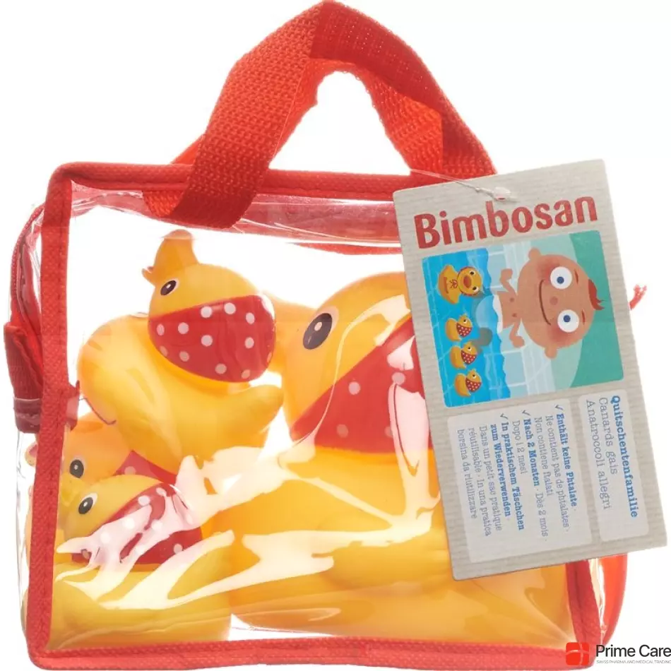 BIMBOSAN valigia 4 anatre cigolanti bagno