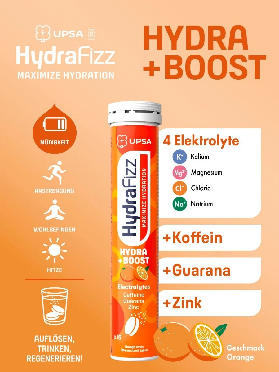 HYDRAFIZZ Hydra + Boost compresse effervescenti 16 pezzi