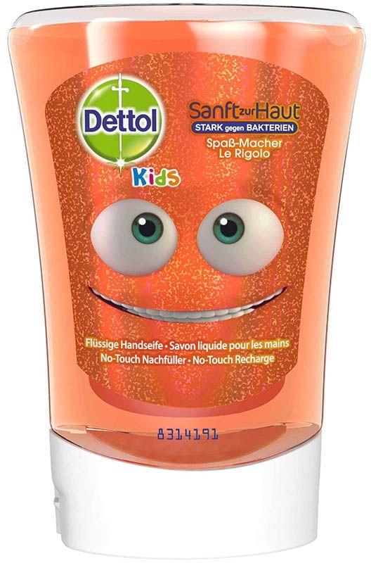 DETTOL Ricarica di sapone per le mani No-Touch Kids Fun 250ml