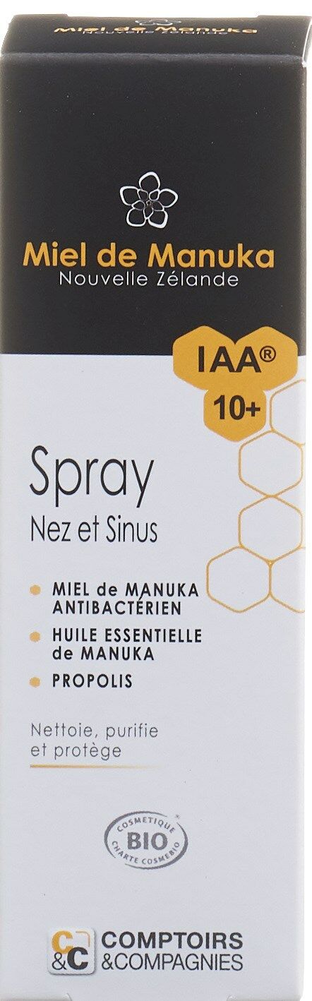 Comptoirs&Compagnies spray nasale al miele di manuka e propoli 15 ml