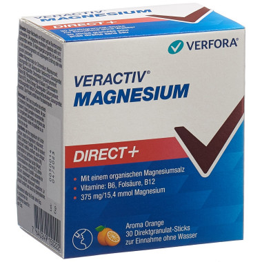 Veractiv Magnesium Direct+ Stick 30 pezzi