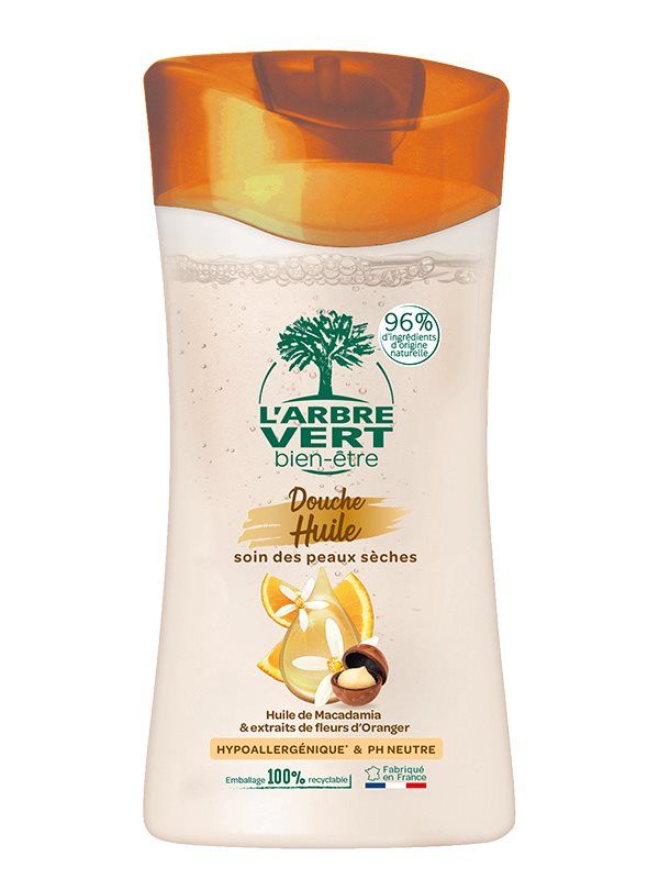 L'ARBRE VERT Olio doccia Macadamia Fl 250ml