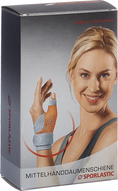 Stecca per pollice metacarpale SPORLASTIC M destra color pelle