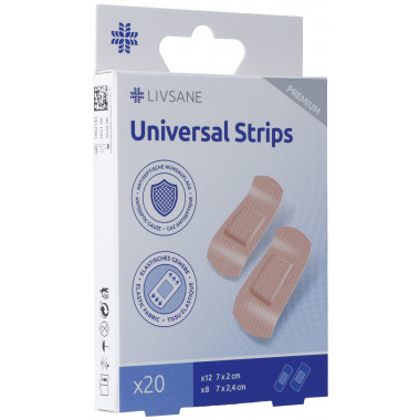 Livsane Premium Strisce di gesso universali 20 pezzi