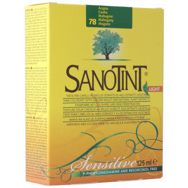 Sanotint Sensitive Light colore per capelli 78 mogano