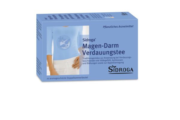 SIDROGA Tè digestivo gastrointestinale 20 Btl 1,5g