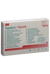 3M Tegaderm Alginato AG Medicazione per ferite 5x5cm 10 pezzi