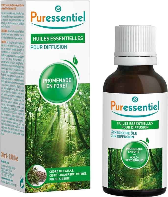 Miscela di oli essenziali per diffusione Puressentiel forest walk 30ml