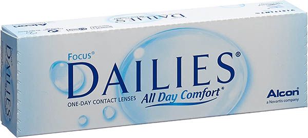 FOCUS DAILIES All Day Comfort Tag -4.00dpt 30 unità