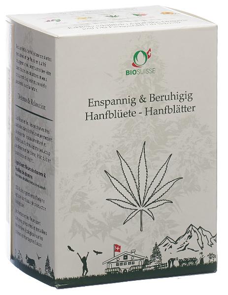 Suisse Herba Relax & Calming Foglie di canapa 20 x 1,5 g
