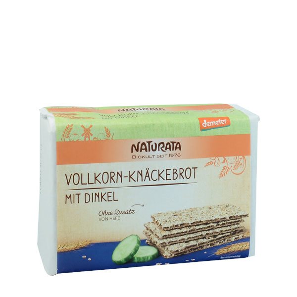 Pane croccante integrale NATURATA con farro 250g