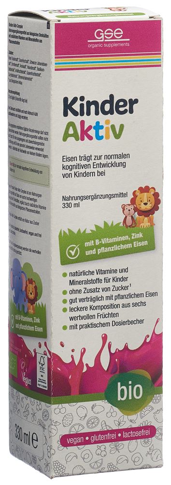 GSE Kids Active Complex liq Bio Fl 330ml