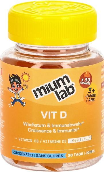 MiumLab Bambini Gomme Vit D 30 pezzi