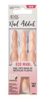 ARDELL Nail Addict Eco Mani Natural Ombre 30 pezzi
