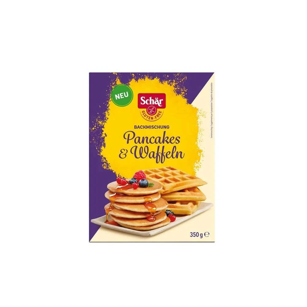 Schär miscela da forno per pancake e waffle senza glutine 350g