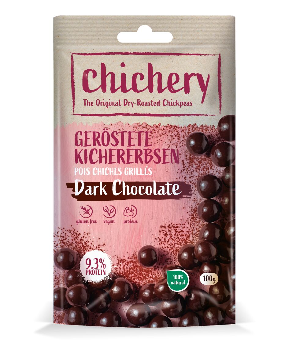CHICHERY Ceci al cioccolato fondente Btl 100g