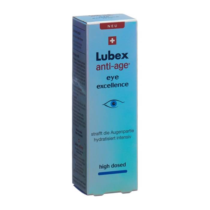 Lubex eccellenza anti-età per gli occhi 15ml