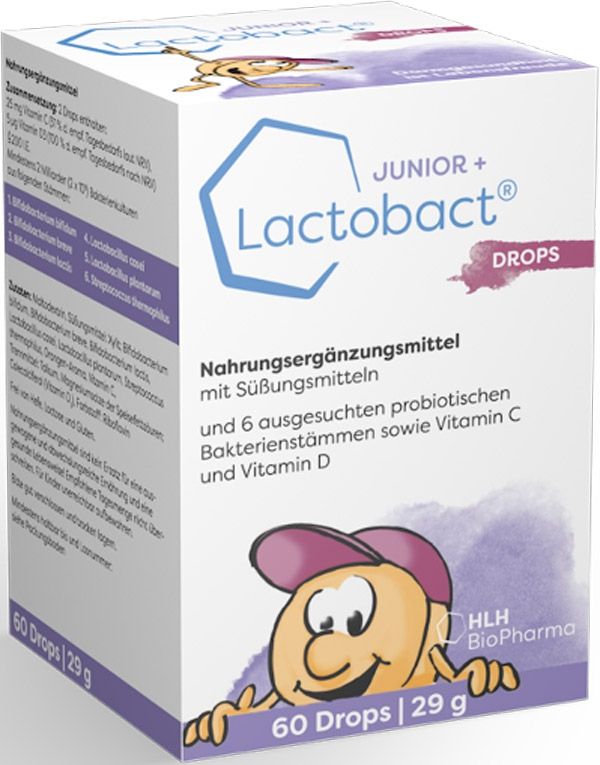 LACTOBACT JUNIOR + Gocce Ds 60 pezzi