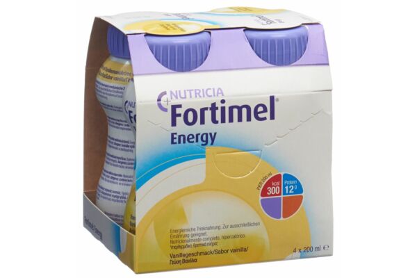 Fortimel Energy Vanilla 4 x 200 ml
