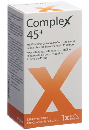 Complex 45+ compresse rivestite con film 120 pezzi