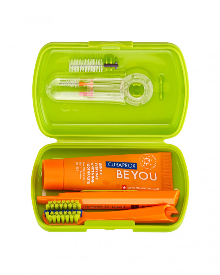 CURAPROX Set da viaggio Ortho verde