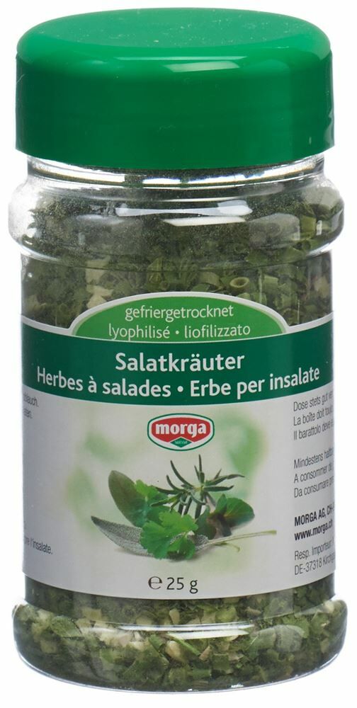 Morga erbe liofilizzate per insalata 25g
