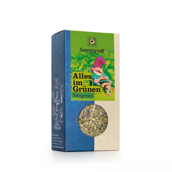 Sonnentor Alles im Grünen Condimento per insalata biologico 15g
