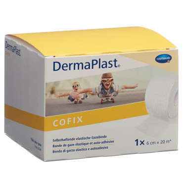 DermaPlast CoFix 6cmx20m bianco