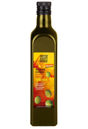 NaturKraftWerke Olio d'oliva Spagna verg Dem 500 ml