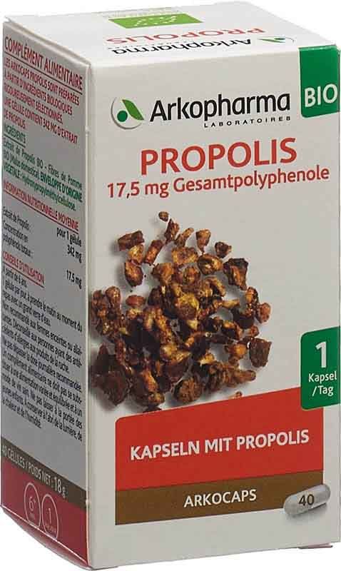 ARKOCAPS Capsule di propoli biologiche 40 Capsule