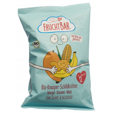 Tartarughe croccanti Fertile Bio Mango Banana Mais 30g