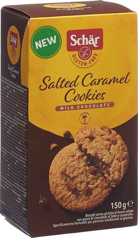 Schär Biscotti al caramello salato senza glutine 150g