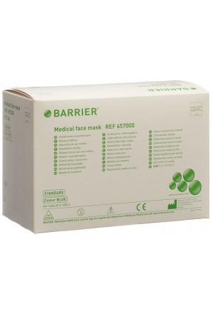 BARRIERA OP maschera tipoII cravatte blu 60 pezzi